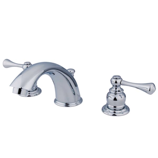 8" Widespread Bathroom Faucet, Chrome